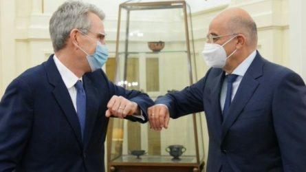Η Ανατολική Μεσόγειος στο επίκεντρο της συνάντησης του  Δένδια – Πάιατ