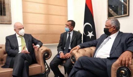 Νίκος Δένδιας σε αναπληρωτή πρωθυπουργό Λιβύης: Σας ευχαριστώ για την ευθεία τοποθέτησή σας για το παράνομο τουρκολιβυκό «μνημόνιο»