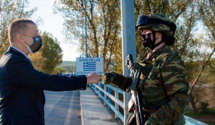 Έβρος: Περιοδεία Αλκιβιάδη Στεφανή στη ζώνη ευθύνης του Δ’ Σώματος Στρατού