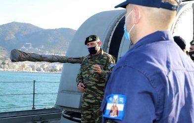 Αρχηγός ΓΕΕΘΑ από τη Λέσβο: Υψηλό ηθικό, επαγγελματισμός, ετοιμότητα και αποτελεσματικότητα