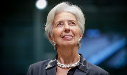 Λαγκάρντ: Προβλέπουμε ότι ο πληθωρισμός στην Ευρωζώνη θα είναι χαμηλότερος από 2% μεσοπρόθεσμα