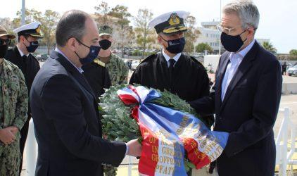 Τζέφρι Πάιατ: Επικοινωνούμε συστηματικά σε όλα τα επίπεδα με Ελληνικά υπουργεία για να ανταποκριθούμε στις θαλάσσιες απειλές όταν εμφανιστούν