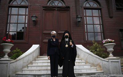Κωνσταντινούπολη: Συνάντηση Βαρθολομαίου με αναπληρώτρια ΥΠΕΞ των ΗΠΑ