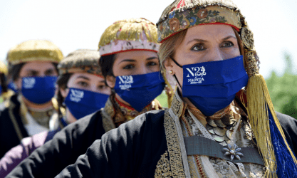 Στη Νάουσα η Γιάννα Αγγελοπούλου-Δασκαλάκη για τα 199 χρόνια από το Ολοκαύτωμα