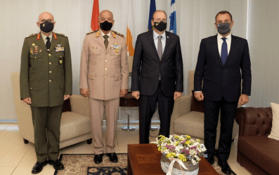 Ολοκληρώθηκε η επίσκεψη του Υπουργού Άμυνας στην Κύπρο