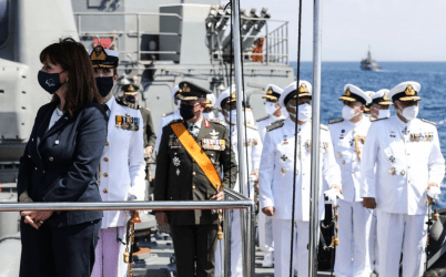 Επιθεώρηση του Στόλου από την Πρόεδρο της Δημοκρατίας