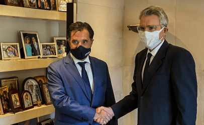 To πρόγραμμα ναυπήγησης φρεγατών στα ναυπηγεία Ελευσίνας στο επίκεντρο της συνάντησης Γεωργιάδη-Πάιατ