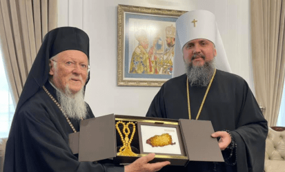 Κίεβο: Συνάντηση Βαρθολομαίου – Επιφανίου