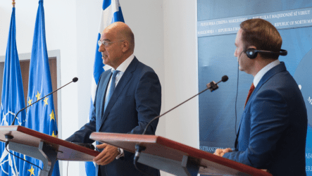 Δένδιας στην ηγεσία της Βόρειας Μακεδονίας: Θεωρούμε ότι έχετε επιλέξει ως κυβέρνηση να εγκαταλείψετε οριστικά την Βαλκανιοποίηση του 19ου και των αρχών του 20ου αιώνα