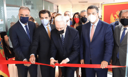 Θεσσαλονίκη: Εγκαίνια προξενείου του Μαυροβουνίου από τον πρωθυπουργό της χώρας, Ζντράβκο Κριβοκάπιτς