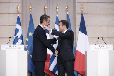 Πρωθυπουργός: Ελλάδα και Γαλλία κάνουν ένα πρώτο τολμηρό βήμα προς την ευρωπαϊκή στρατηγική αυτονομία