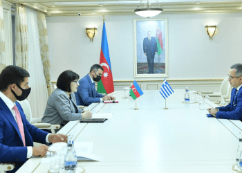 Μπακού: Συνάντηση του ‘Ελληνα Πρέσβη με την Πρόεδρο της Βουλής