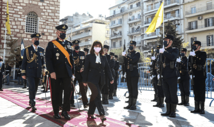 Πρόεδρος της Δημοκρατίας: Bαθιά ριζωμένη στην ιστορία η σχέση της Θεσσαλονίκης με τον Άγιο Δημήτριο