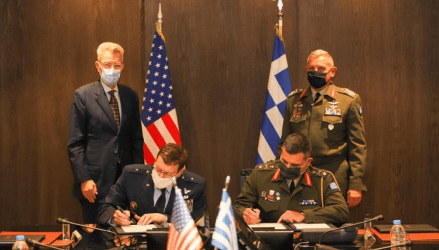 Υπογραφή Εφαρμοστικής Διευθέτησης Συμφωνίας Αμοιβαίας Αμυντικής Συνεργασίας μεταξύ Ελλάδας – ΗΠΑ