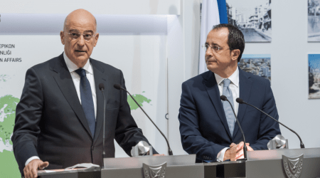 Νίκος Δένδιας: Θα είμαστε αρωγοί στις προσπάθειες της Κυπριακής Δημοκρατίας για επίλυση του Κυπριακού