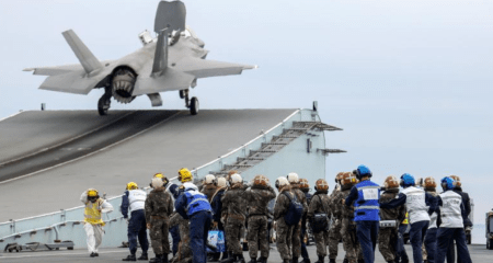 Βρετανικό μαχητικό F-35 συνετρίβη στη Μεσόγειο
