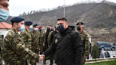 Επίσκεψη Νίκου Χαρδαλιά στο Στρατηγείο και σε μονάδες του Δ’ Σώματος Στρατού στην Ξάνθη