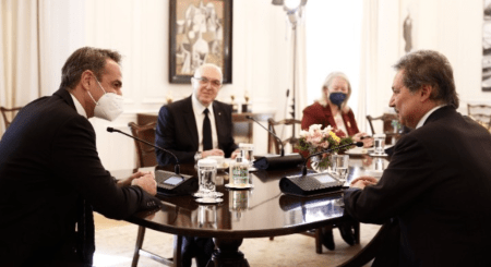 Συνάντηση του Πρωθυπουργού με Σαουδάραβες επιχειρηματίες