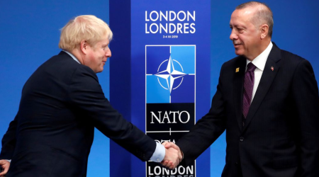 Τζόνσον και Ερντογάν συζητούν την κατάσταση στην Ουκρανία