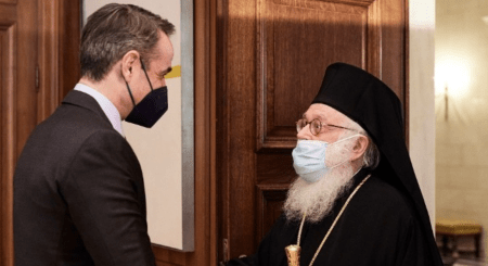 Με τον αρχιεπίσκοπο Αλβανίας, Αναστάσιο συναντήθηκε ο Πρωθυπουργός