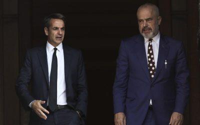 Μητσοτάκης σε Ράμα: Στο Διεθνές Δικαστήριο της Χάγης η οριοθέτηση των θαλασσίων ζωνών μεταξύ των δύο χωρών