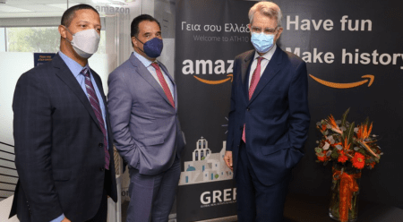 Athens offices of Amazon Web Services inaugurated on Friday