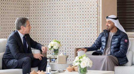 Μαρόκο: Ο Άντονι Μπλίνκεν συναντά τον διάδοχο του Άμπου Ντάμπι