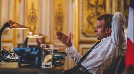 Μακρόν: Έτοιμος να πάει στην Ουκρανία αν είναι χρήσιμο