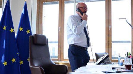 Στην Αλεξανδρούπολη για τα εγκαίνια του τερματικού σταθμού LNG ο Σαρλ Μισέλ