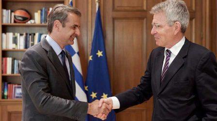 Αποχαίρετησε τον Τζέφρι Πάιατ ο Πρωθυπουργός: Του ευχόμαστε τα καλύτερα για το μέλλον!
