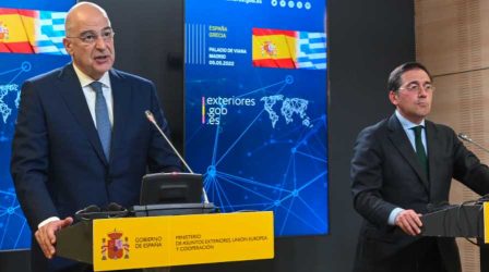 Νίκος Δένδιας: Η ρωσική επιθετικότητα είναι μια ισχυρή υπενθύμιση ότι ο ρεβιζιονισμός είναι μια σημαντική απειλή