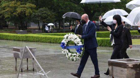 Σαρλ Μισέλ από τη Χιροσίμα: Η παγκόσμια ασφάλεια απειλείται