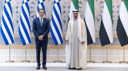 Κοινή Δήλωση Ελλάδος-ΗΑΕ:  Η υπονόμευση της κυριαρχίας και της εδαφικής ακεραιότητας οποιασδήποτε από τις δύο χώρες, αποσταθεροποιεί την περιφερειακή ειρήνη και ασφάλεια