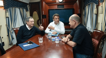 Καθ’ οδόν προς το Κίεβο οι Ευρωπαίοι ηγέτες
