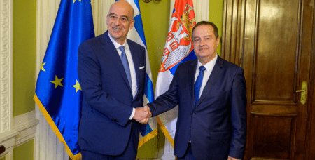 Νίκος Δένδιας: Είμαστε αποφασισμένοι να υπερασπιστούμε τα συμφέροντά μας