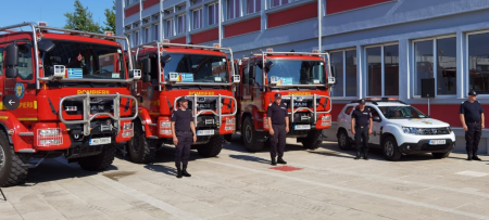 Οι Ρουμάνοι πυροσβέστες και πάλι στην Ελλάδα