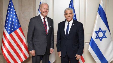 Μπάιντεν και Λαπίντ υπέγραψαν τη «Διακήρυξη της Ιερουσαλήμ»