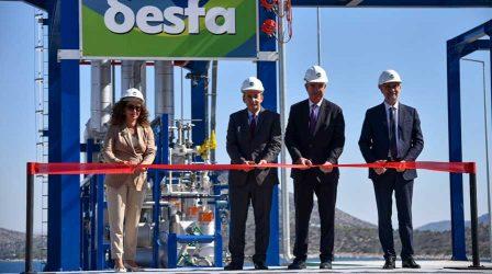 LNG Truck Loading – Μια ακόμα ενεργειακή υποδομή εγκαινίασε ο ΔΕΣΦΑ