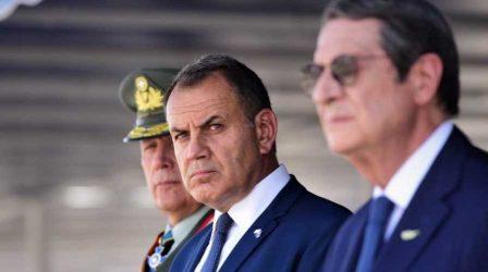 Υπουργός Άμυνας: Η αποτρεπτική δύναμη των ενόπλων δυνάμεων Κύπρου και Ελλάδας είναι η εγγύηση ότι όποιος σχεδιάζει πράγματα