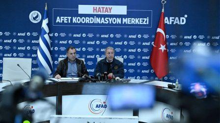 Ακάρ: Η Ελλάδα ήταν από τις πρώτες χώρες που κάλεσε την Τουρκία και πρότεινε βοήθεια μετά την καταστροφή 