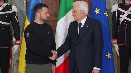  Ιταλός πρόεδρος σε Ζελένσκι: Είμαστε πλήρως στο πλευρό σας