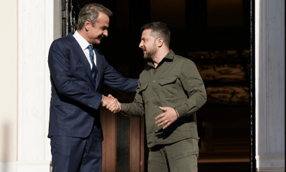 Έλληνας Πρωθυπουργός: Η Ελλάδα στέκεται στο πλευρό της Ουκρανίας
