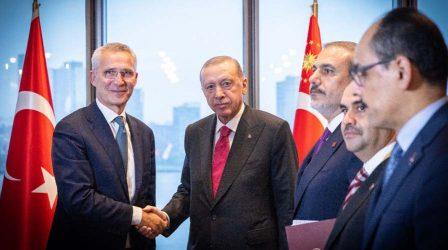 Ερντογάν: θα επικυρώσουμε την υποψηφιότητα της Σουηδίας για ένταξη στο ΝΑΤΟ αν πάρουμε F-16