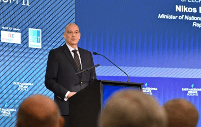 Νίκος Δένδιας:Η φρεγάτα «Ύδρα» προασπίζει τα συμφέροντα της ελεύθερης ναυσιπλοΐας και της ελληνικής οικονομίας