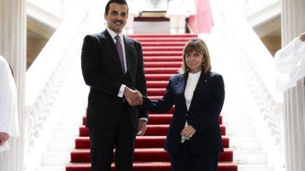 Πρόεδρος Δημοκρατίας: Σημαντικό και σταθεροποιητικό ρόλο διαδραματίζουν Ελλάδα και Κατάρ στην ευρύτερη περιοχή