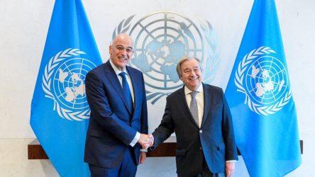 Υπουργός Άμυνας: Η Ελλάδα αποτελεί σταθερό και ένθερμο υποστηρικτή των αρχών και των αξιών των Ηνωμένων Εθνών