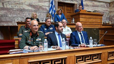 Για τα F35 και τις φρεγάτες Constellation ενημέρωσε την επιτροπή Εξοπλιστικών της Βουλής ο Υπουργός Άμυνας